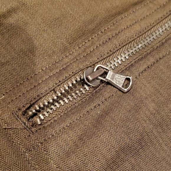 Rock & Republic Men's Olive Button Dow - Picture 5 of 5